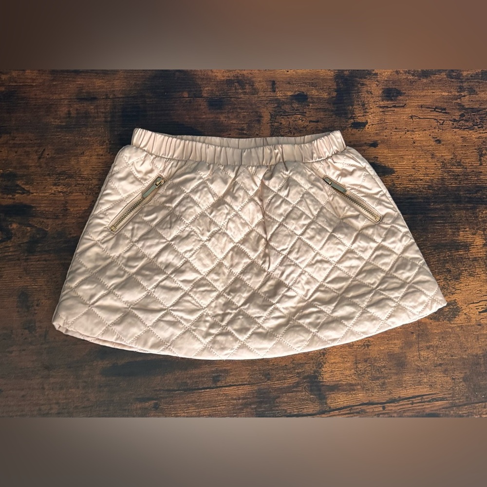 Adorable Quilted Cream Skirt from Jeanie & Jack, 1824 months